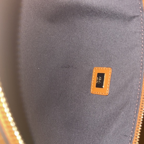 Fendi Logo Flat Pouch Clutch - Picture 6 of 10